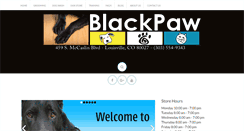 Desktop Screenshot of blackpaw.com